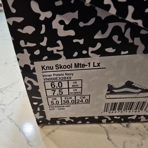 VANS IMRAN POTATO KNU SKOOL MTE-1 VN000E3QBX91 Women's Size 7.5 Mens 6 NEW SHOES - Picture 15 of 15